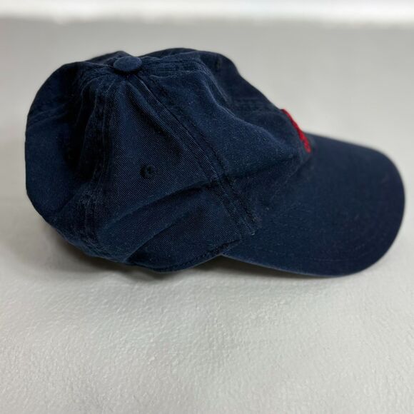 Adidas Areoready Adjustable Baseball Cap Hat Navy Blue Youth - Picture 2 of 11